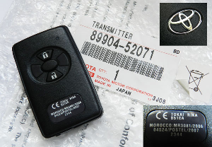 Смарт-ключ Toyota RAV4 B51EA 433MHz.